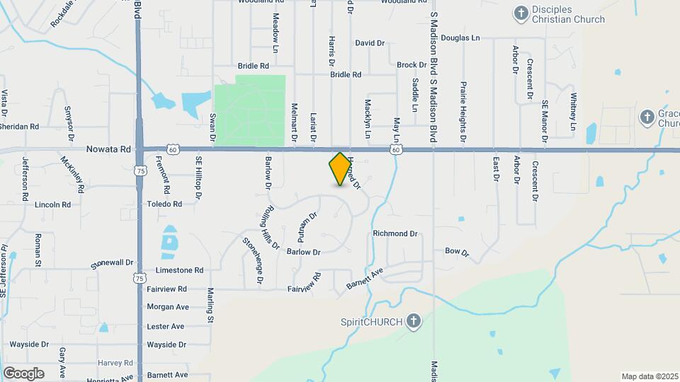 4622 Barlow Dr Mapa y Detalles de la Ubicación