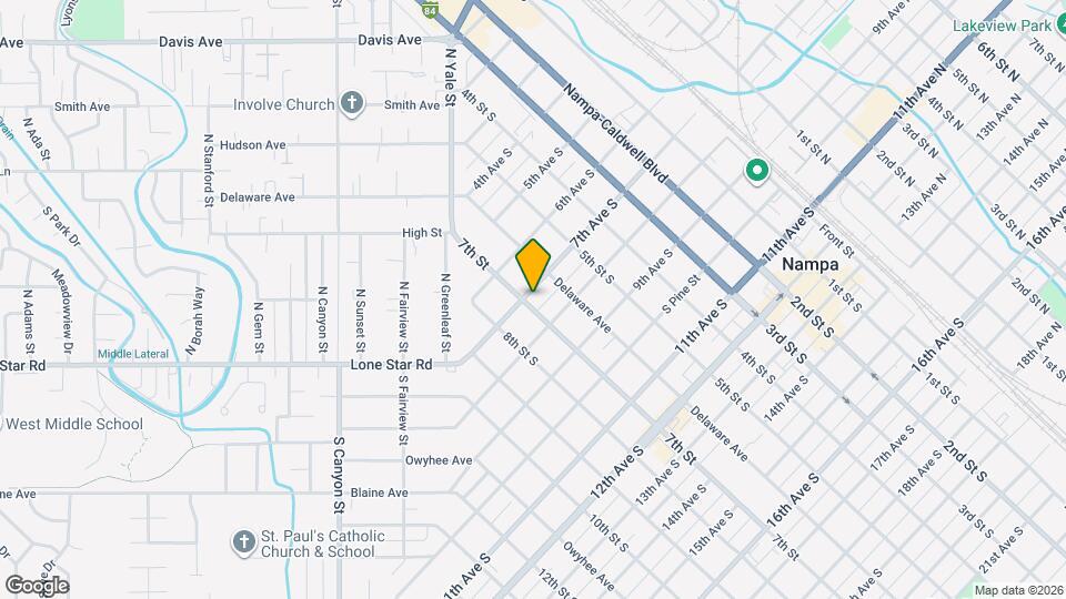 624 7th Ave S Map and Location Details