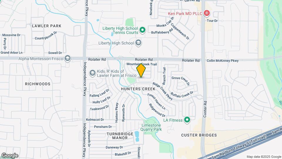 15127 Springwood Dr Map and Location Details