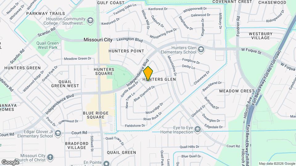 1215 New Tree Ln Mapa y Detalles de la Ubicación