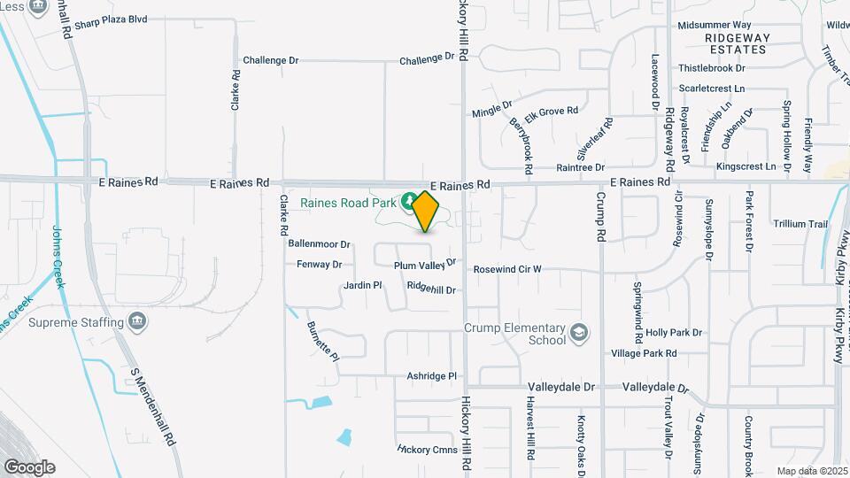 5850 Grassy Valley Dr Map and Location Details