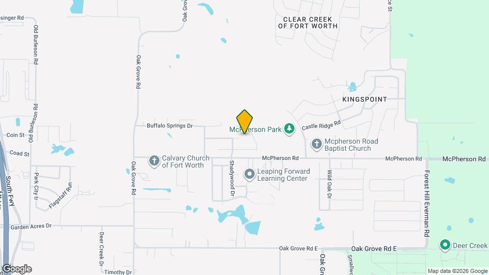 1121 McKavett Dr Map and Location Details