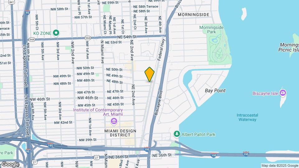 4800 NE 4 Ave Mapa y Detalles de la Ubicación