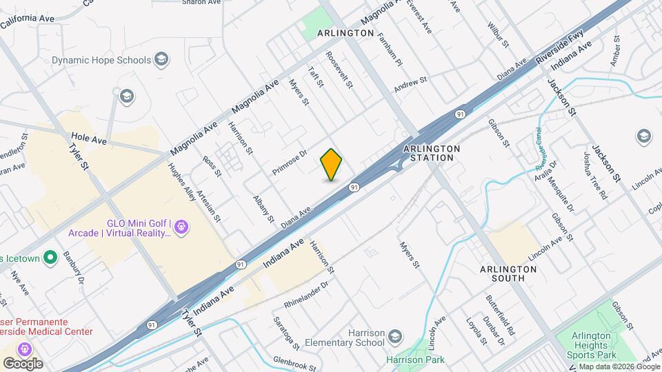 9767 Diana Ave. Map and Location Details