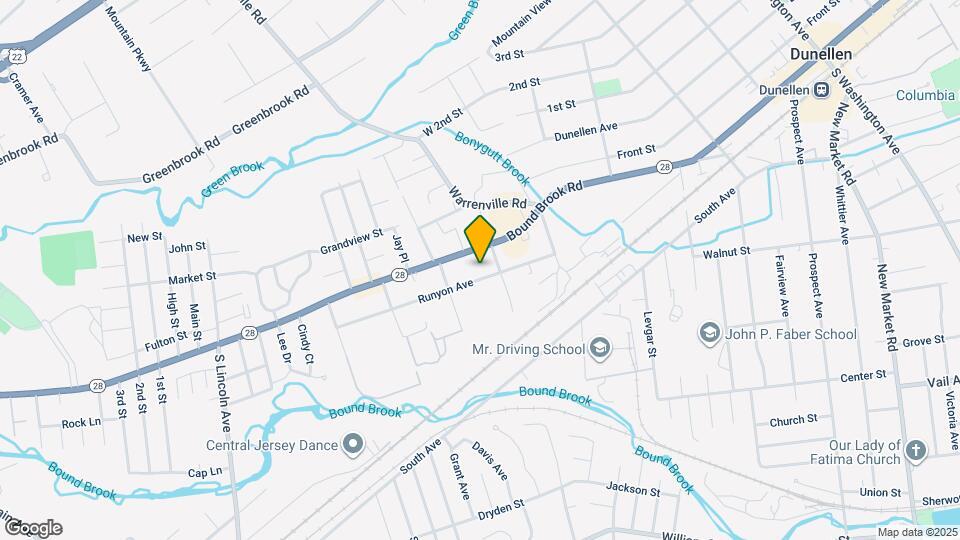 209 Runyon Ave Map and Location Details