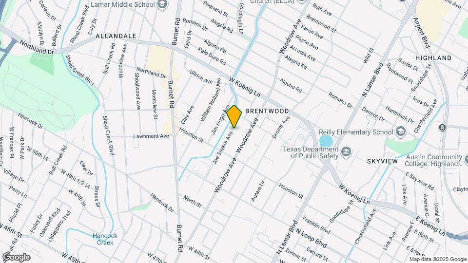 5603 Joe Sayers Ave Map and Location Details