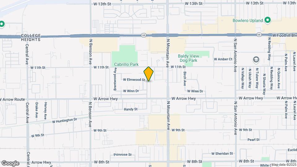 638 Silverwood Ave Map and Location Details