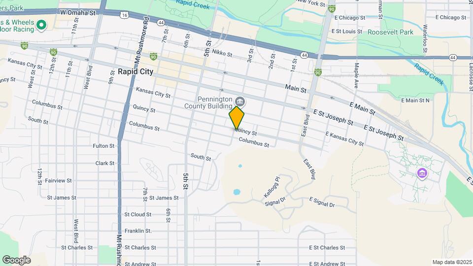 231 Quincy St Mapa y Detalles de la Ubicación