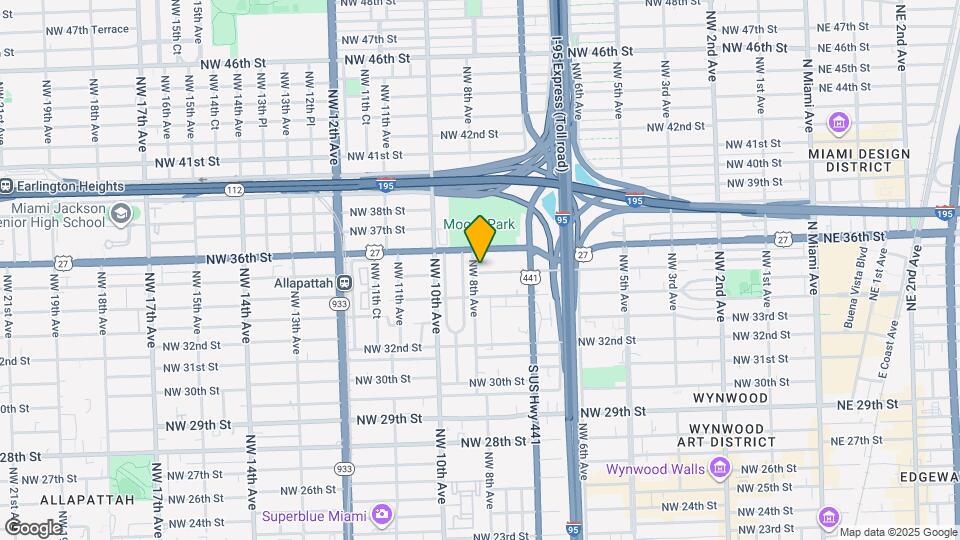 797 NW 35th St Map and Location Details