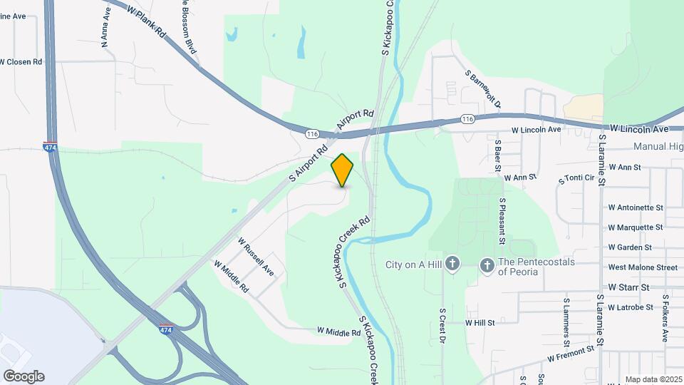 839 Kim Moor Rd-Unit -2 UPPER Map and Location Details