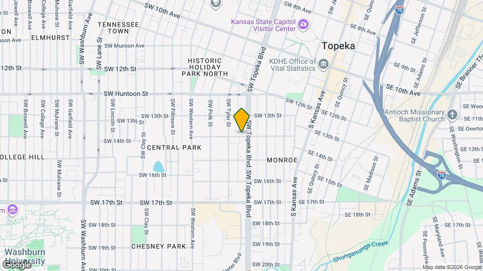 512 SW 14th St Map and Location Details