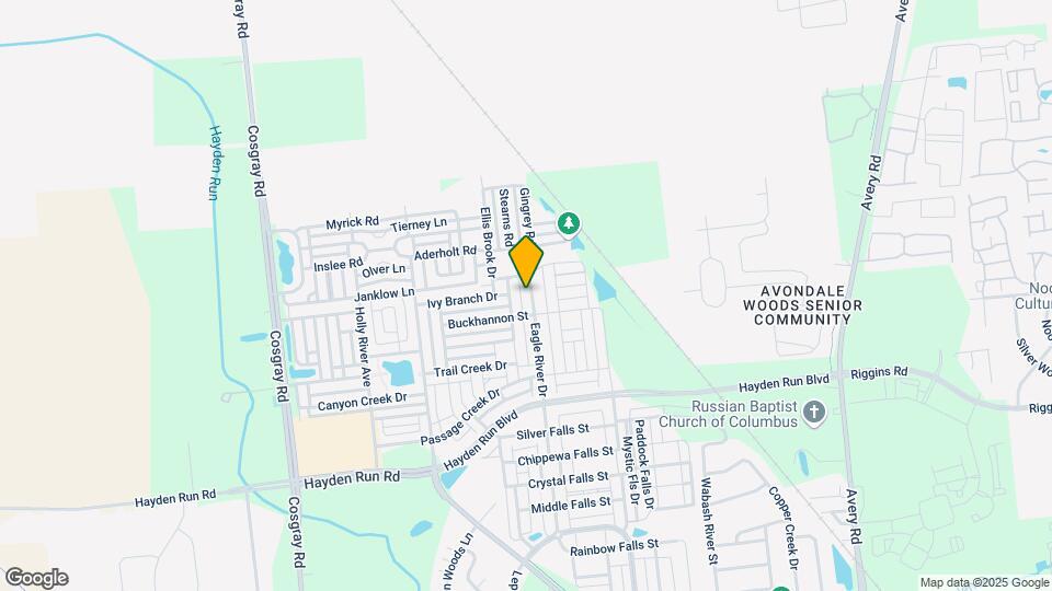 5595 Eagle River Dr Map and Location Details