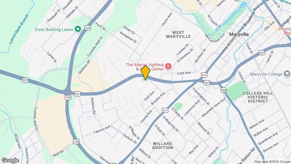 907 Mynders Ave Map and Location Details