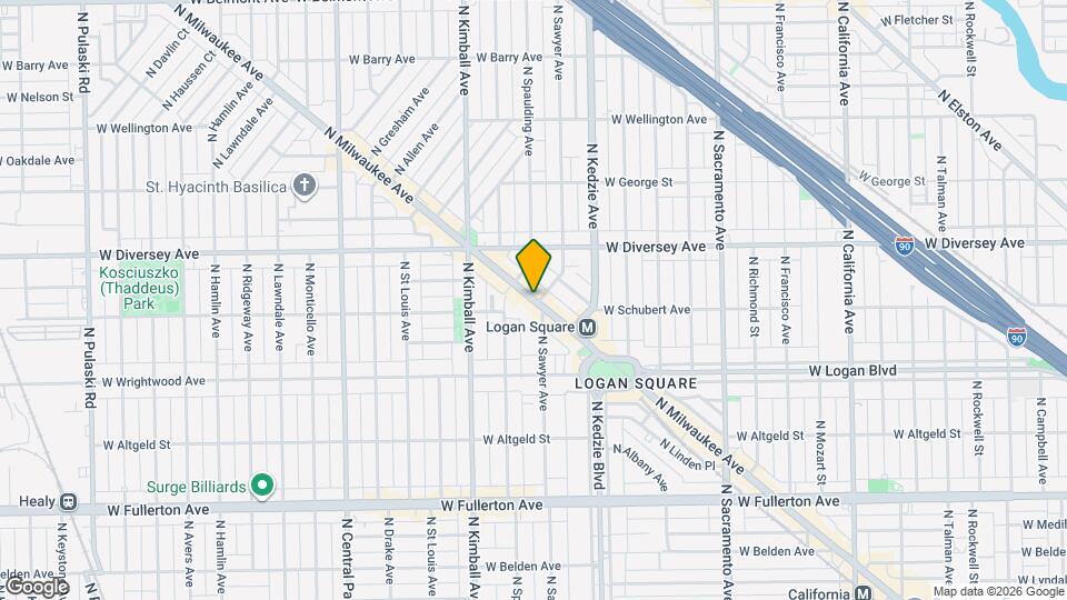 2715 N Milwaukee Ave, Unit Unit 303 Mapa y Detalles de la Ubicación