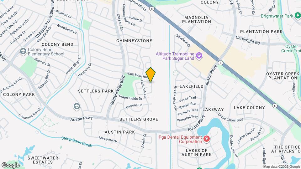 3519 Cabin Pl Map and Location Details