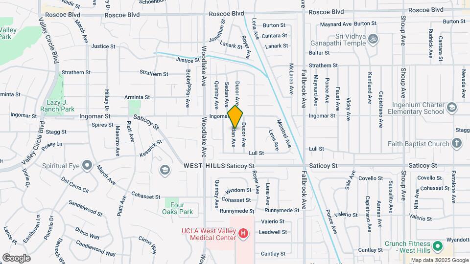 7718 Sedan Ave, Unit A Map and Location Details