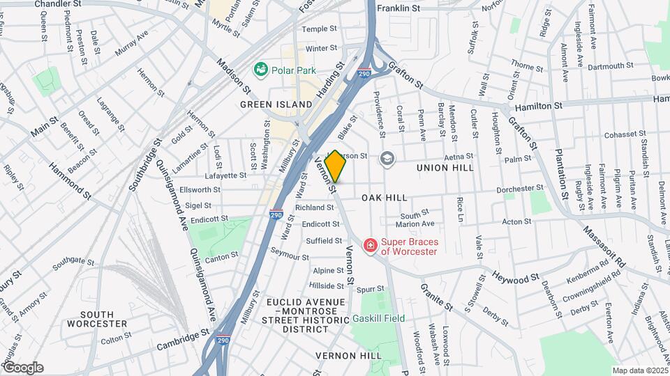 37 Vernon St, Unit 2 Mapa y Detalles de la Ubicación