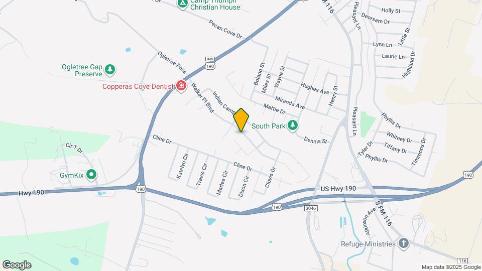 1804 Walker Pl Blvd Map and Location Details