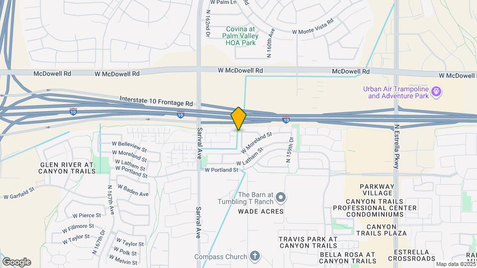 1286 N 161st Ave Map and Location Details