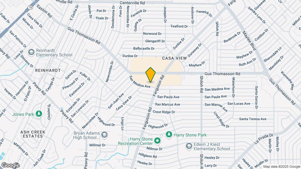 2329 San Medina Ave Map and Location Details