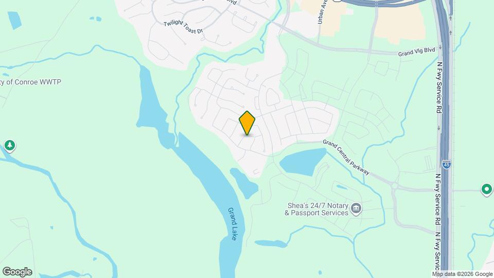 307 Highland Bayou Dr Map and Location Details