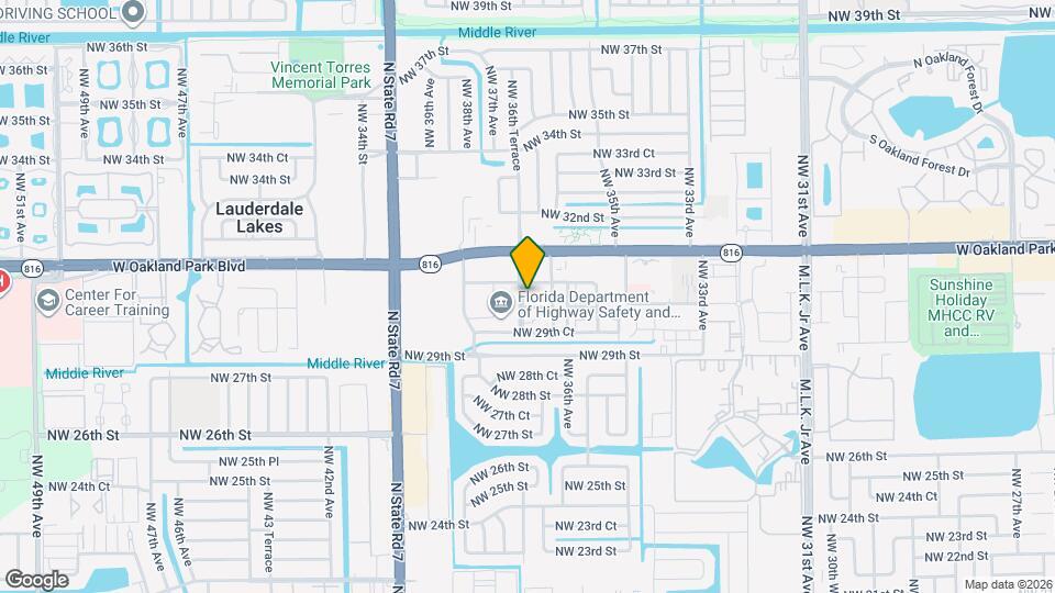 3632 NW 30th St Map and Location Details