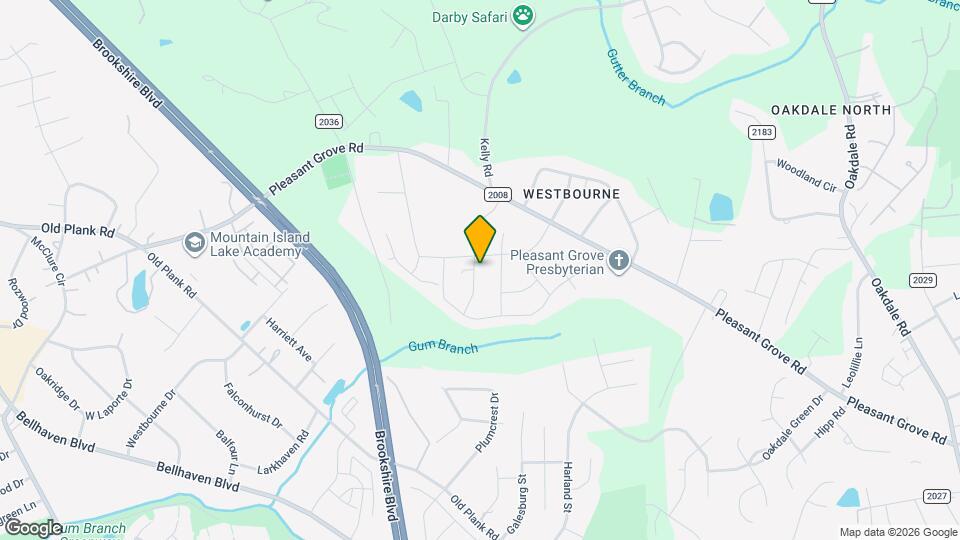 2616 Linhay Dr. Map and Location Details