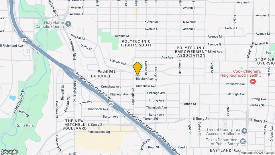 3213 Bideker Ave Map and Location Details