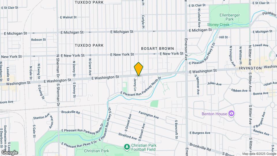 4707 E Washington St Map and Location Details