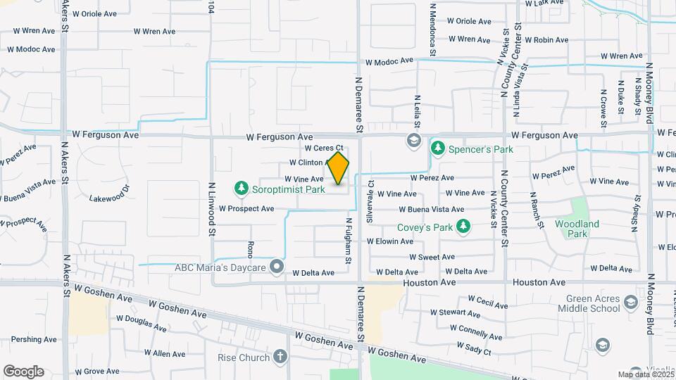 3746 W Buena Vista Ave Map and Location Details
