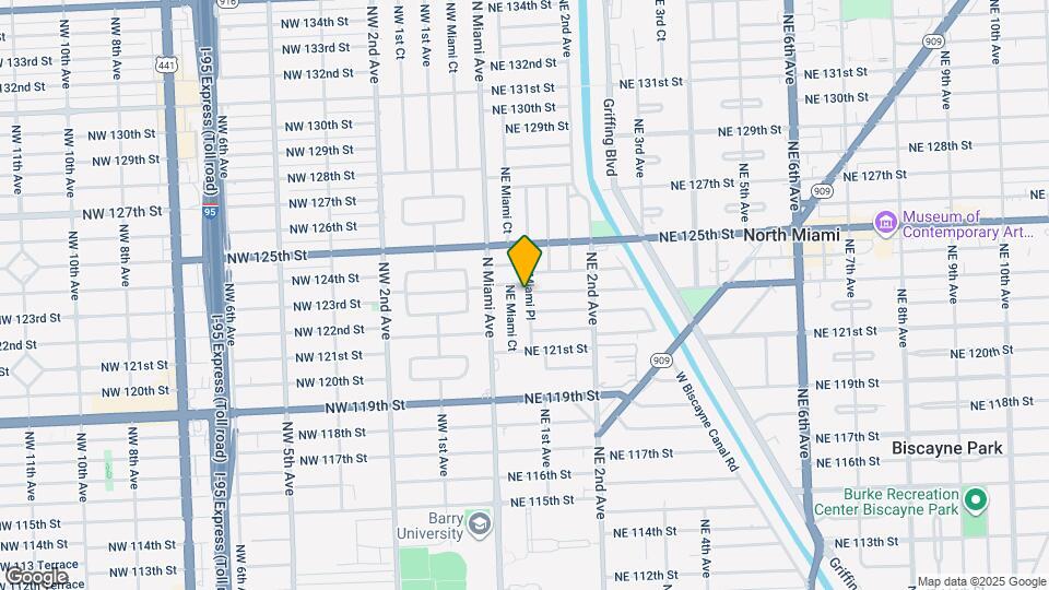 12220 NE Miami Pl Map and Location Details