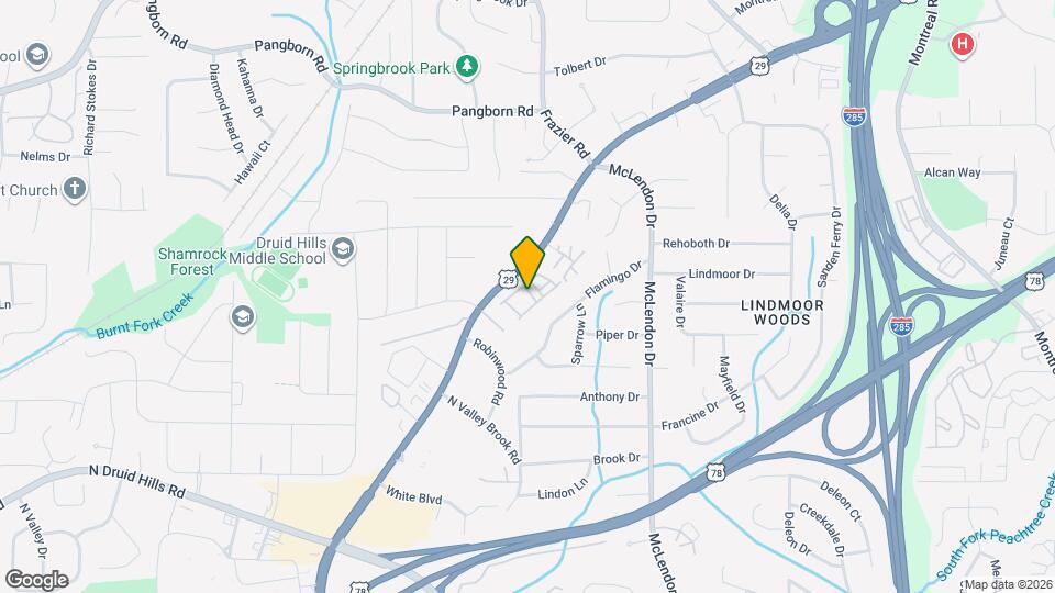 1326 Kingston Trail Map and Location Details