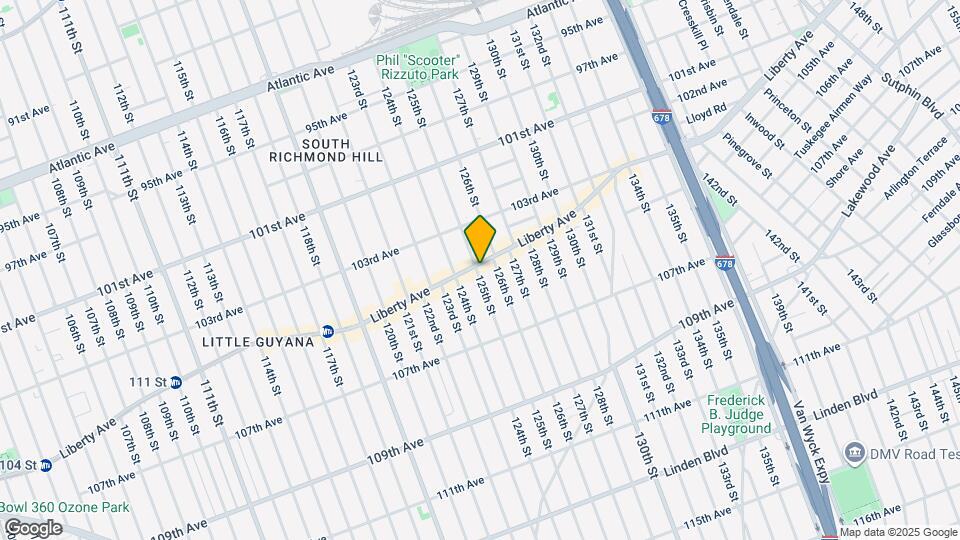 12502 Liberty Ave Map and Location Details