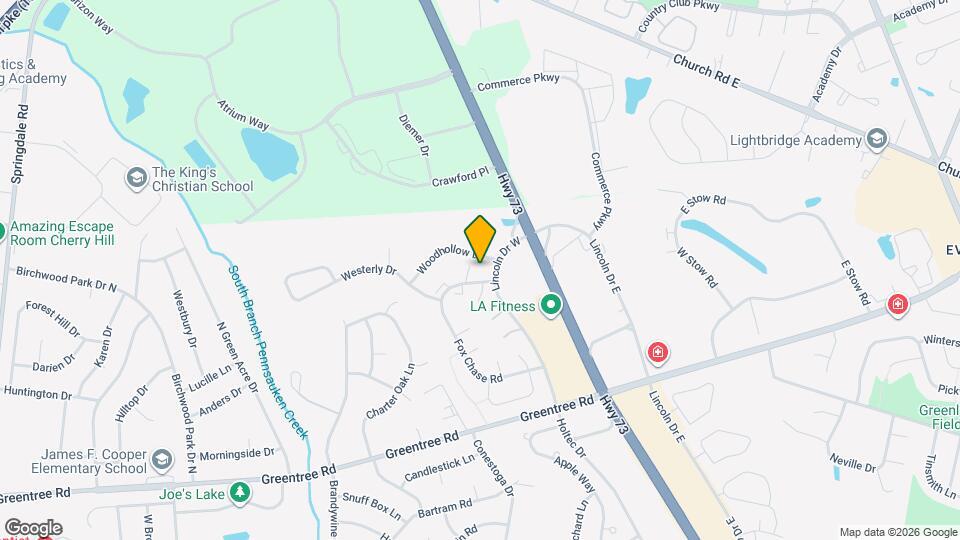 211 Woodhollow Dr Map and Location Details