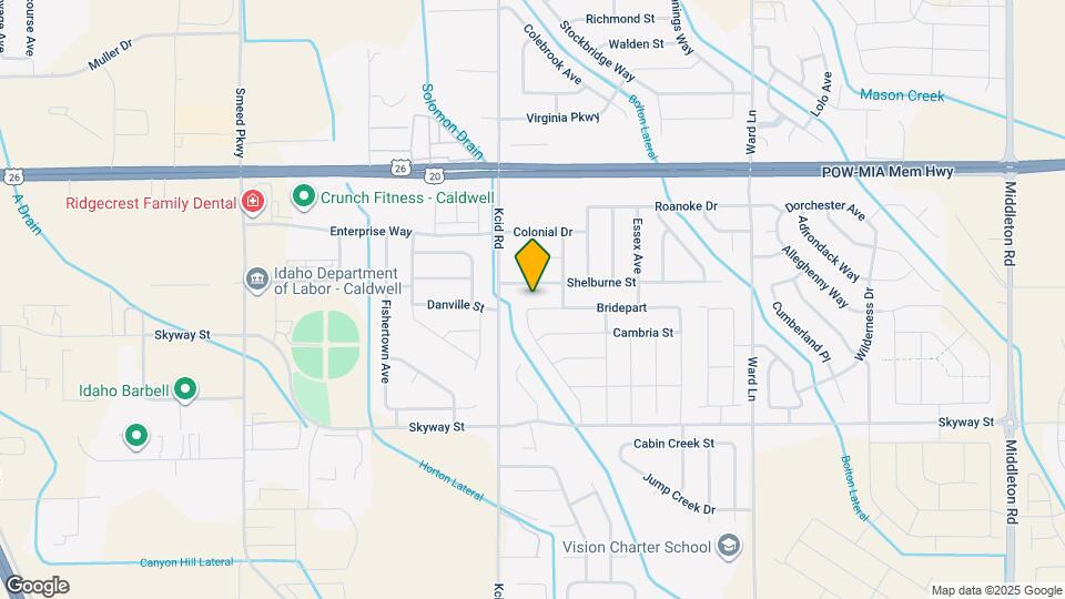 11934 Edgemoor St Map and Location Details