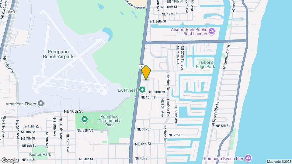 1123 NE 23rd Ter Map and Location Details