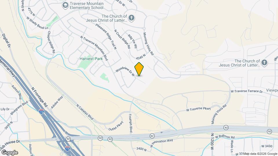 1888 Woodview Dr W Map and Location Details