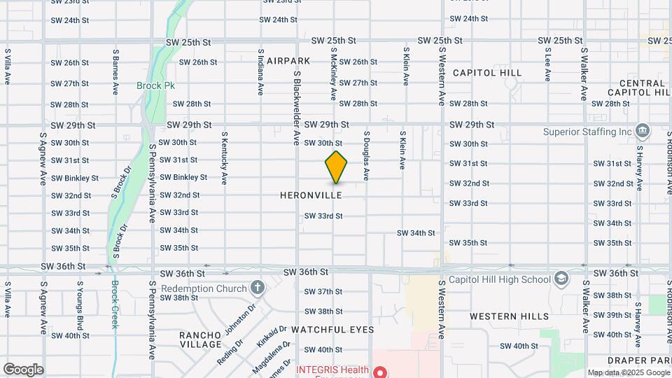 1140 SW Binkley St Map and Location Details