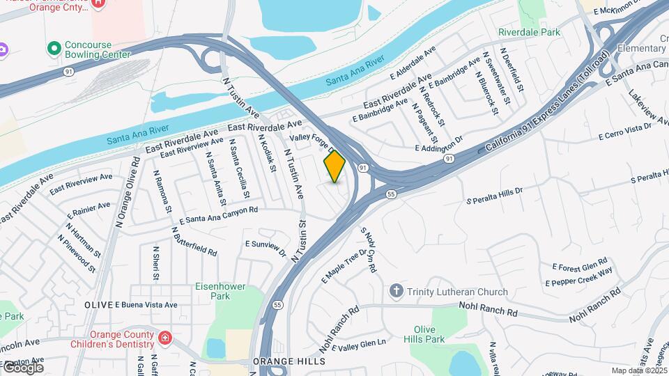 122 N Merrimac Dr Map and Location Details