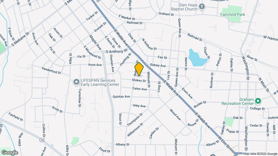 321 Stokes St Map and Location Details