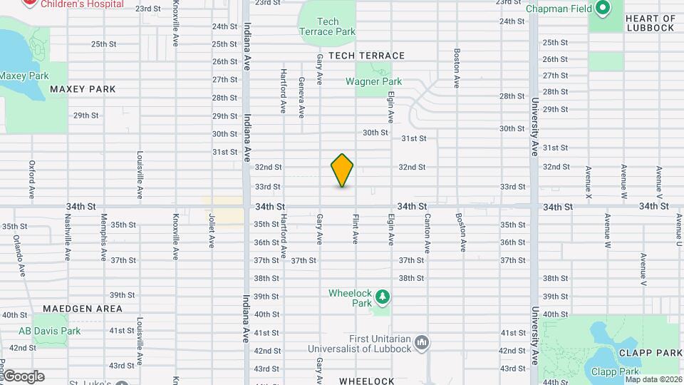 3107 33rd St Map and Location Details
