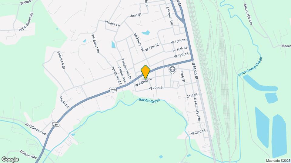 713 Adkins St, Unit 713 Map and Location Details