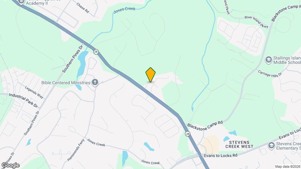 2314 Malone Wy Map and Location Details