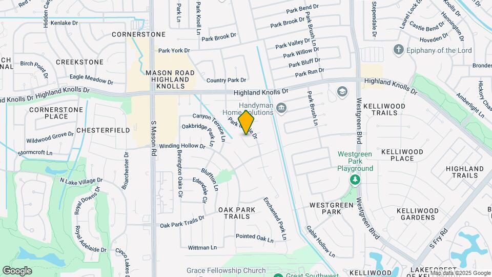 21638 Westcliffe Falls Dr Map and Location Details
