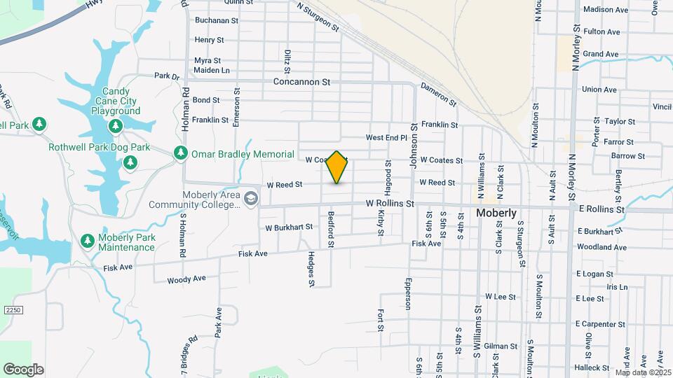 816 W Reed St Mapa y Detalles de la Ubicación