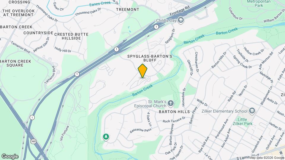 1719 Spyglass Dr Map and Location Details