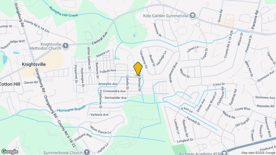 103 Foxglove Ave Map and Location Details