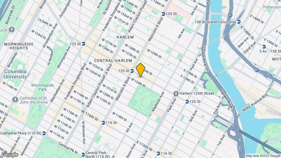 48 W 125th St Mapa y Detalles de la Ubicación