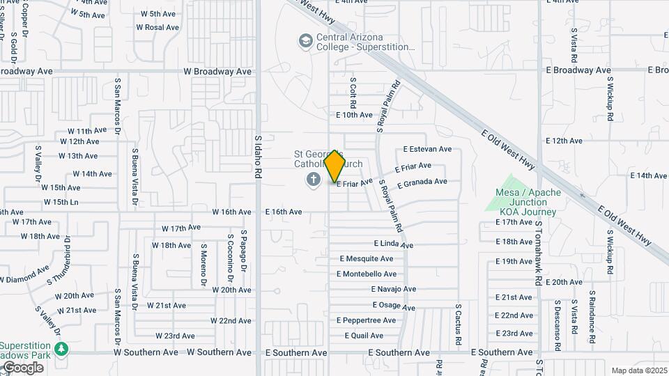 427 E Friar Ave Map and Location Details