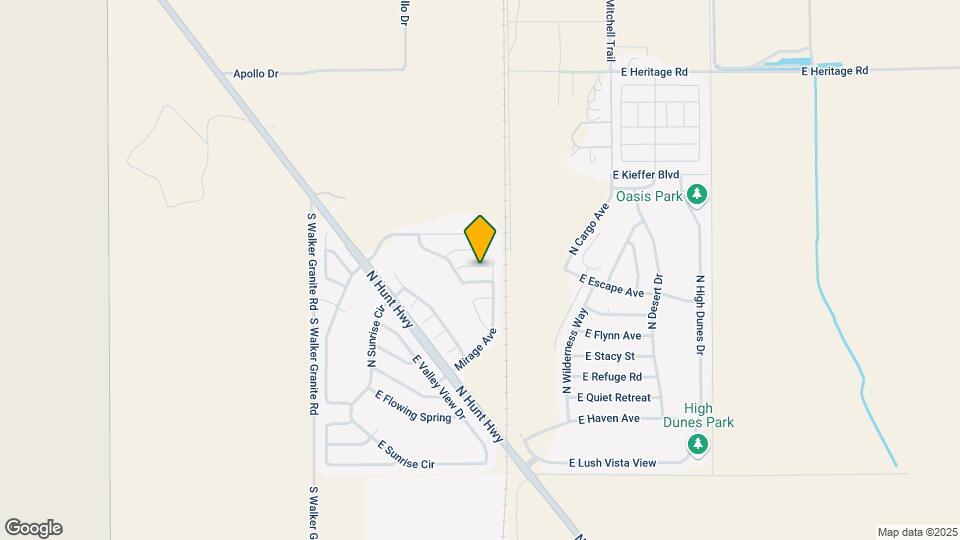 6125 E Desert Spoon Ln Map and Location Details